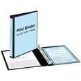 thumbnail interactive-video image 1 of Avery Mini Durable Round Ring Binder – 5.5" X 8.5" – 1 Inch Rings – Black (AVE27257) 1 of 2