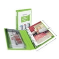 thumbnail image 1 of Avery Mini Durable View Protect and Store Binder with 1 Inch EZ-Turn Ring, 5.5 x 8.5-Inches, Green (23030), 1 of 3