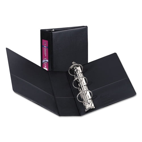 Mini Size Durable Non-View Binder with Round Rings, 3 Rings, 1 Mini Size Durable Non-View Binder with Round Rings, 3 Rings, 1