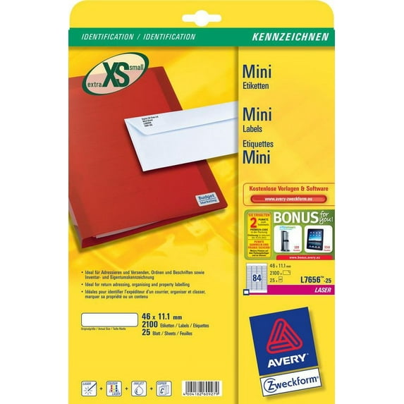 Avery Multipurpose Mini Label