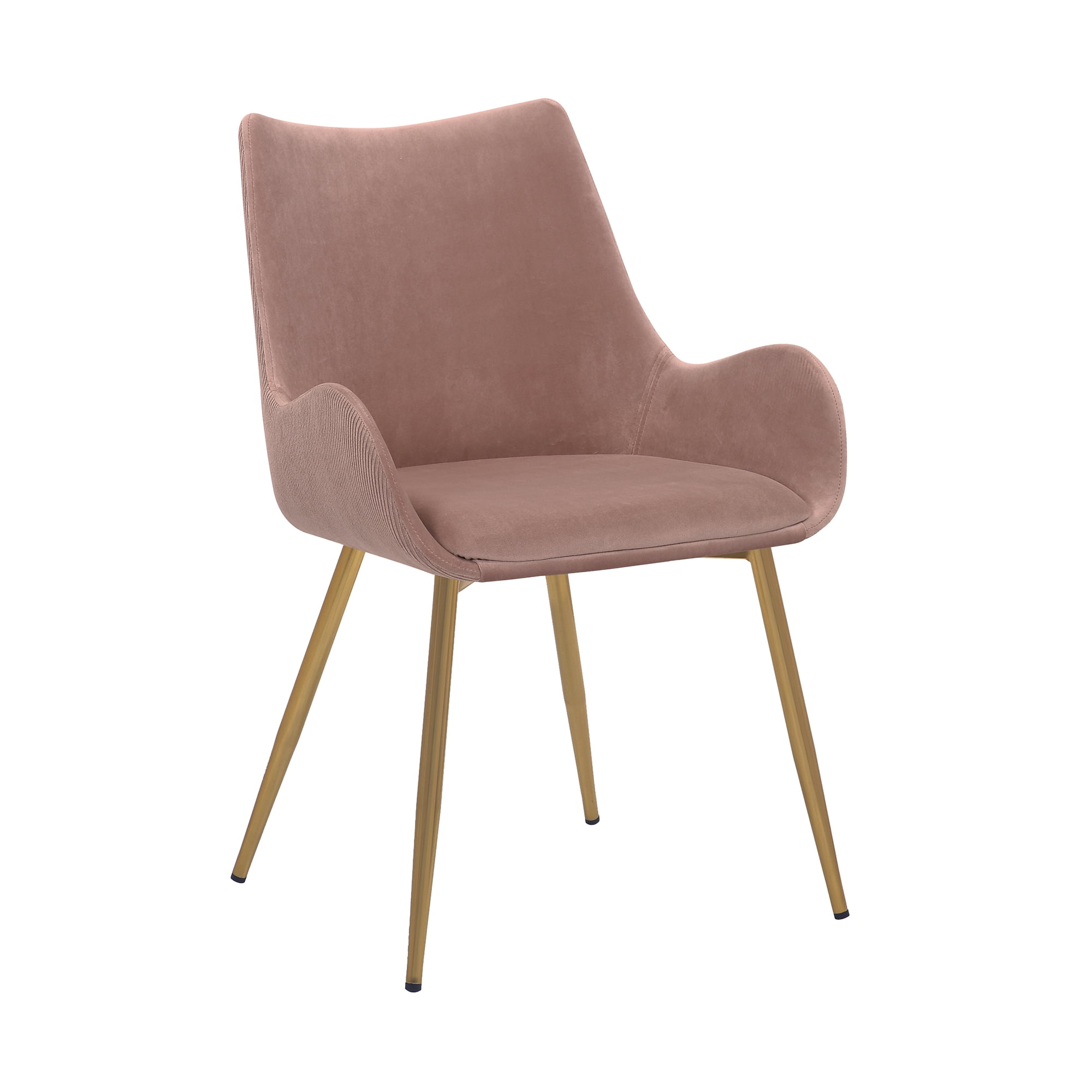 Avery pink sale velvet chair