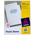 thumbnail image 1 of Avery Plastic Document Sleeves, 12 Clear Sleeves (72311), 1 of 7