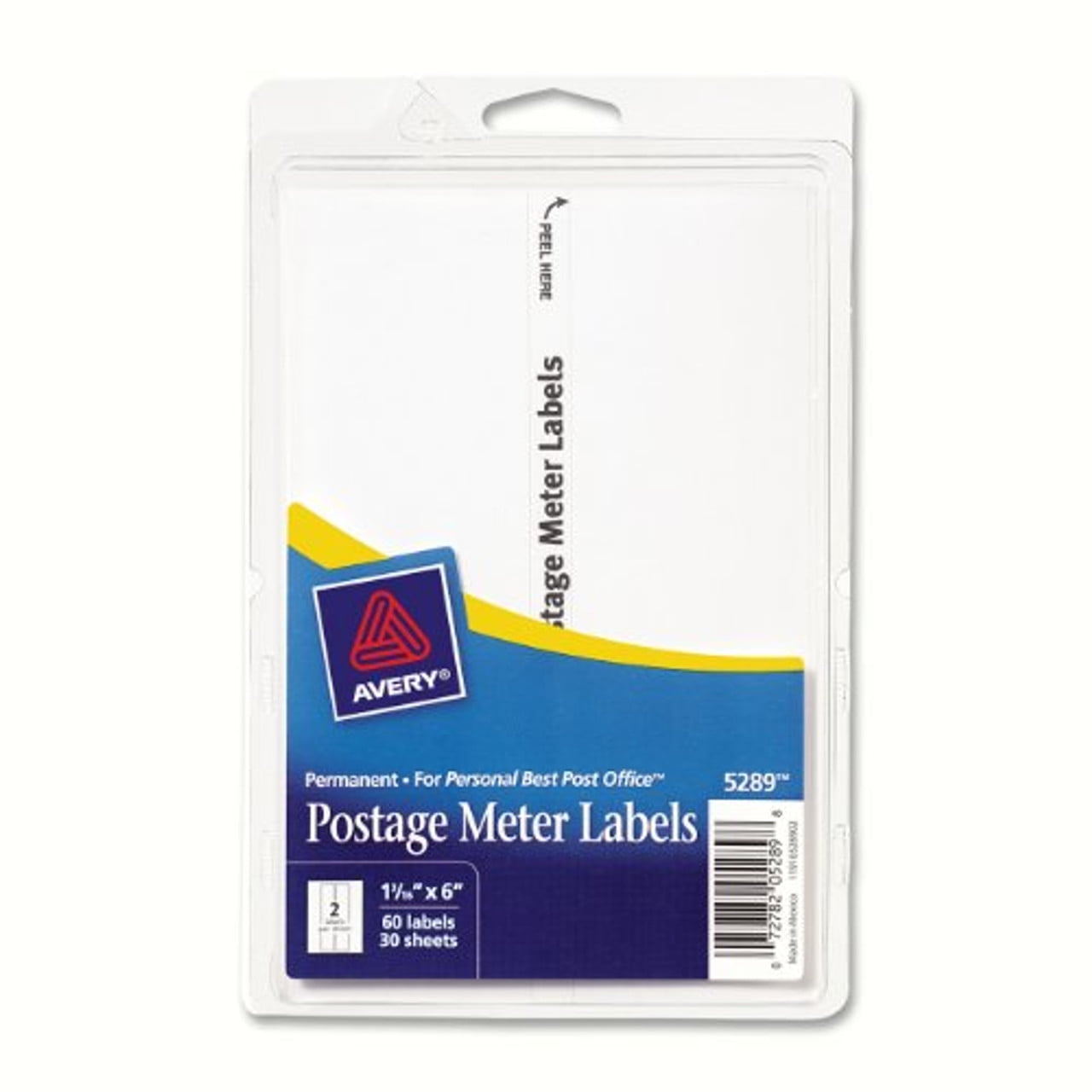 Avery Postage Meter Labels For Personal Post Office 1.18" Width X 6