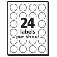 thumbnail image 1 of Avery Color Coding Labels, 3/4 inch Round Red Labels, Removable and Printable, 1008 Pack, 1 of 11