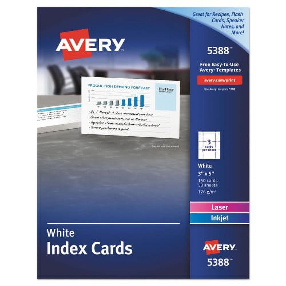  Business Source Index Cards, Ruled, 72 lb., 4x6, 100/ Pack,  White (65261) : Office Products