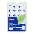 Avery Printable Mailing Seals, Clear, 1" Diameter, 480 Labels (5248