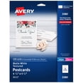 thumbnail image 1 of Avery Postcards, 4.25" x 5.5", Matte, Laser & Inkjet, 120ct (3380), 1 of 10