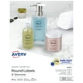 thumbnail image 1 of Avery Printable Round Labels, 2", Glossy Clear, 120 Labels (22825), 1 of 10