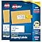 Avery Printable Shipping Labels with Sure Feed, 2" x 4" Customizable Stickers, White, 500 Blank Mailing Labels Total, Great for Mailing, Shipping, and More (2-Pack of 8163)