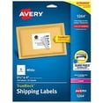thumbnail image 1 of Avery Shipping Address Labels, Laser Printers, 150 Labels, 3-1/3x4 Labels, Permanent Adhesive, TrueBlock (5264), White, 1 of 3