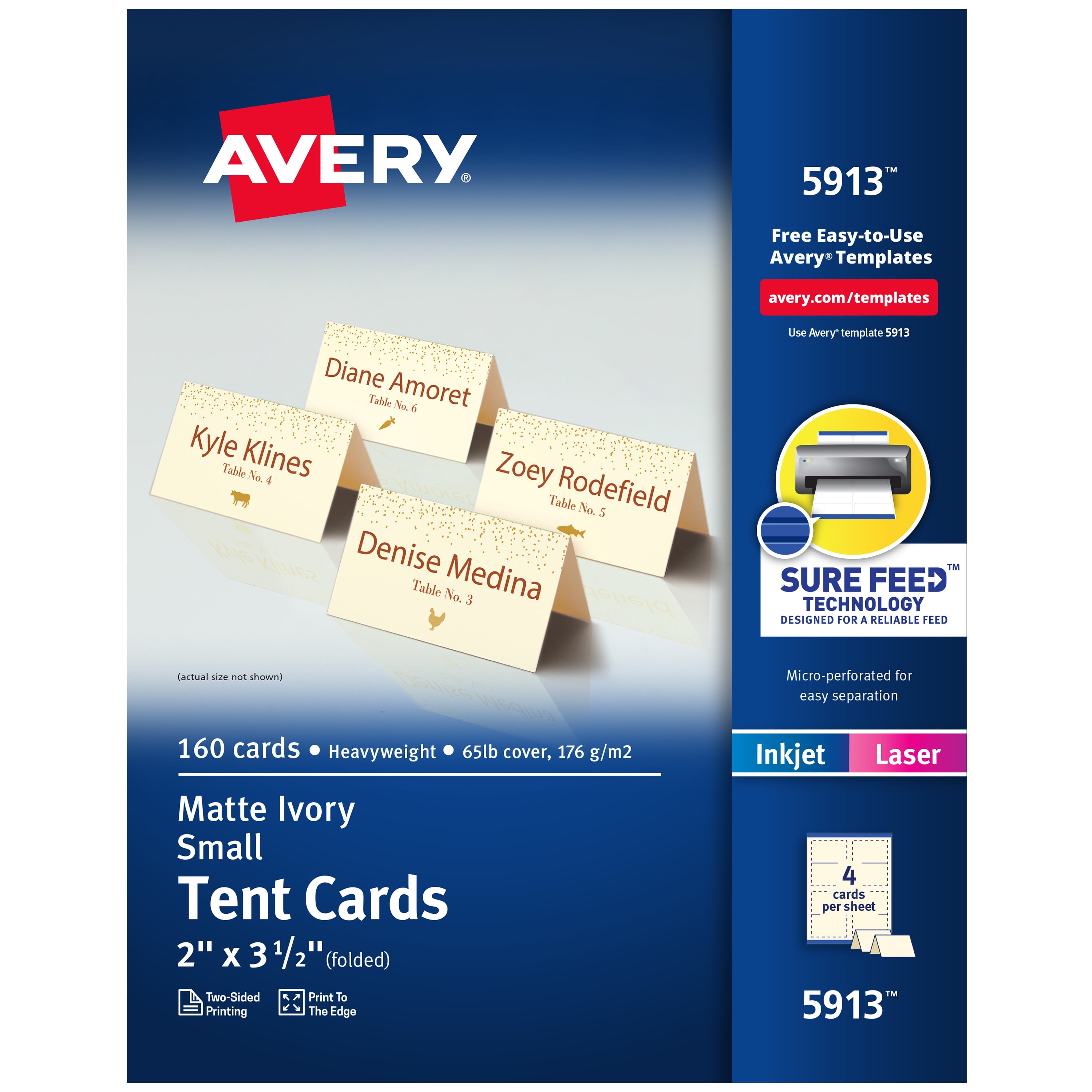 Small best sale name cards