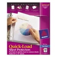 thumbnail image 1 of Avery Quick Top &amp; Side Loading Sheet Protectors, Letter, Non-Glare, 50/Box (73803), 1 of 2