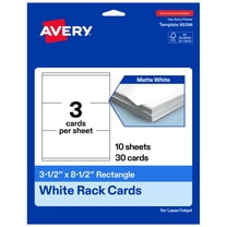 Matte Rack Cards Avery® Business Cards, 2