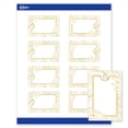Avery Rectangle Tags, Pre-Printed Gold Florals, 2" x 3" - Walmart.com