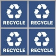 thumbnail image 1 of Avery Recycle Stickers, 4" x 4", Blue, 8 Labels Total, 1 of 7