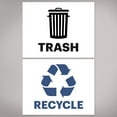 thumbnail image 1 of Avery Recycle and Trash Stickers, 8-1/2" x 11", Blue and Black, 4 Total, 1 of 6