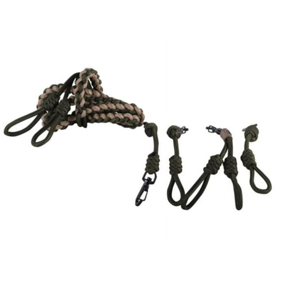 Avery Round Braid DIY Game Call Lanyard Foam Green and Field Khaki
