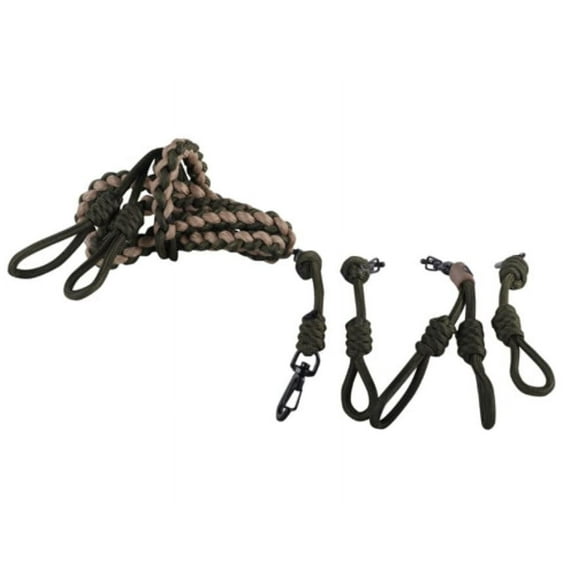 Avery Round Braid DIY Game Call Lanyard Foam Green and Field Khaki