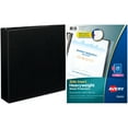 thumbnail image 1 of Avery Secure Side-Load Sheet Protectors, Heavy Gauge, Letter, Diamond Clear, 25-Pack and Avery Durable Binder with EZ-Turn Ring, 2" Capacity Bundle, 1 of 3