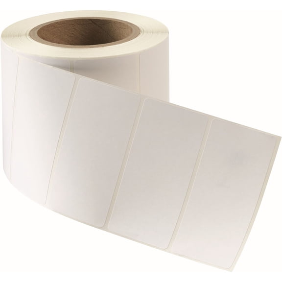 Avery Shipping Label Permanent Adhesive, Rectangle, Direct Thermal, White, Paper, 1000 / Sheet, 2 Total Sheets, 2000 Total Label(s), 1