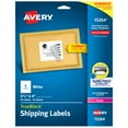 thumbnail image 1 of Avery Shipping Labels, 3-1/3" x 4", Paper, White, TrueBlock®, Laser/Inkjet, 60 Labels (15264), 1 of 12
