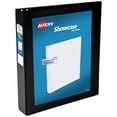 thumbnail image 1 of Avery Showcase Standard View Binder, 1.5" Slant Rings, Black (19650), 1 of 10
