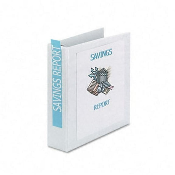 Avery Showcase Reference View Binder - White - 2'' Capacity