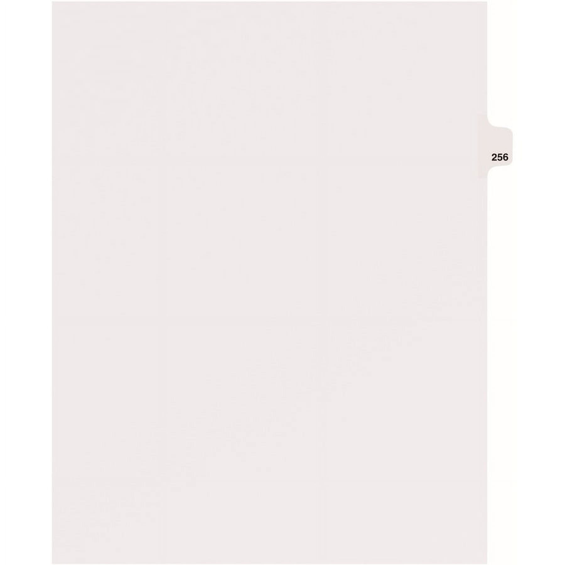 Avery Side Tab Individual Legal Dividers - 25 x Divider(s) - Side Tab(s) - 256 - 1 Tab(s)/Set - 8.5 Avery Side Tab Individual Legal Dividers - 25 x Divider(s) - Side Tab(s) - 256 - 1 Tab(s)/Set - 8.5