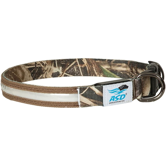 Avery Sporting Dog Lighted Collar - Camo - Medium