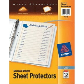 Avery Standard Weight Sheet Protector (Pack of 2)