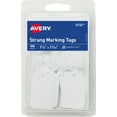 thumbnail image 1 of Avery String Tag Labels, 1-3/4" x 1-3/32", White, Paper, Pre-Strung, Handwrite, 100 Tags, 1 of 6