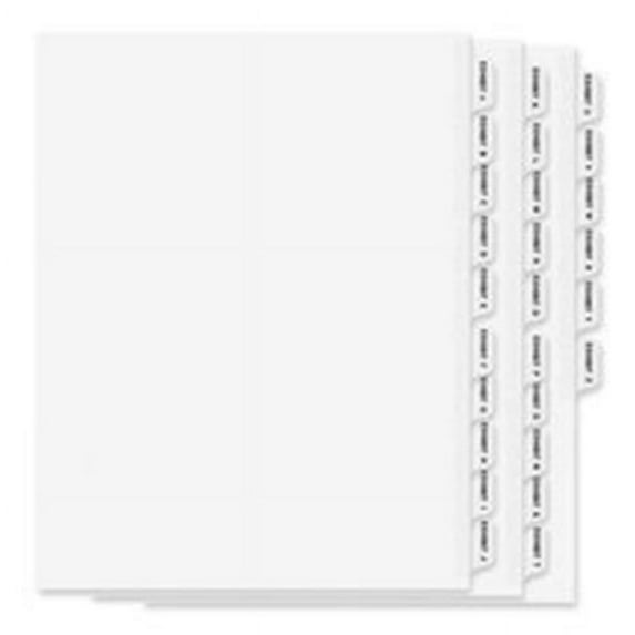 Avery-Style Preprinted Legal Side Tab Divider