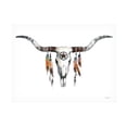 thumbnail image 1 of Avery Tillmon 'Longhorn' Canvas Art, 1 of 3