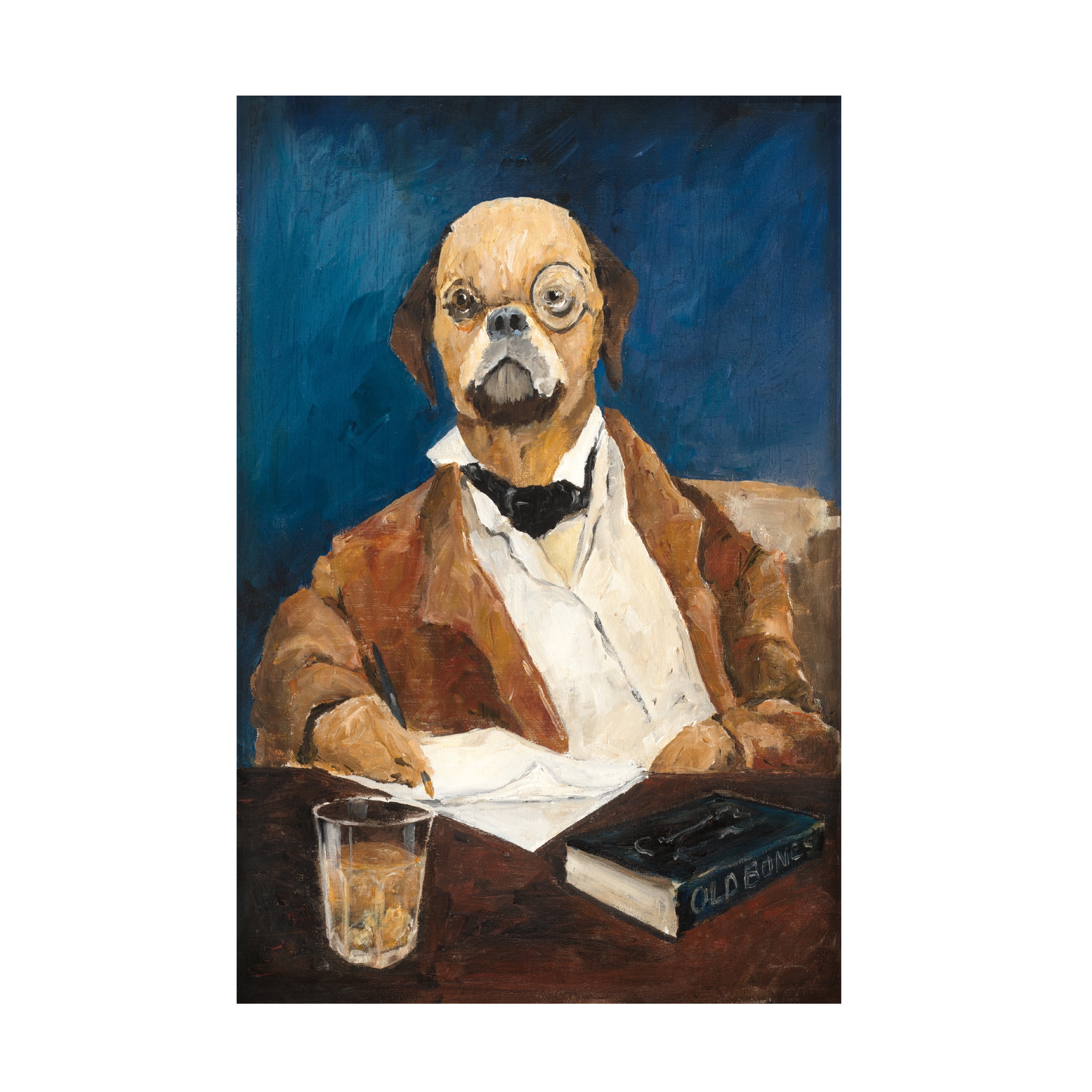 Avery Tillmon 'Nathaniel Howlthorn' Canvas Art