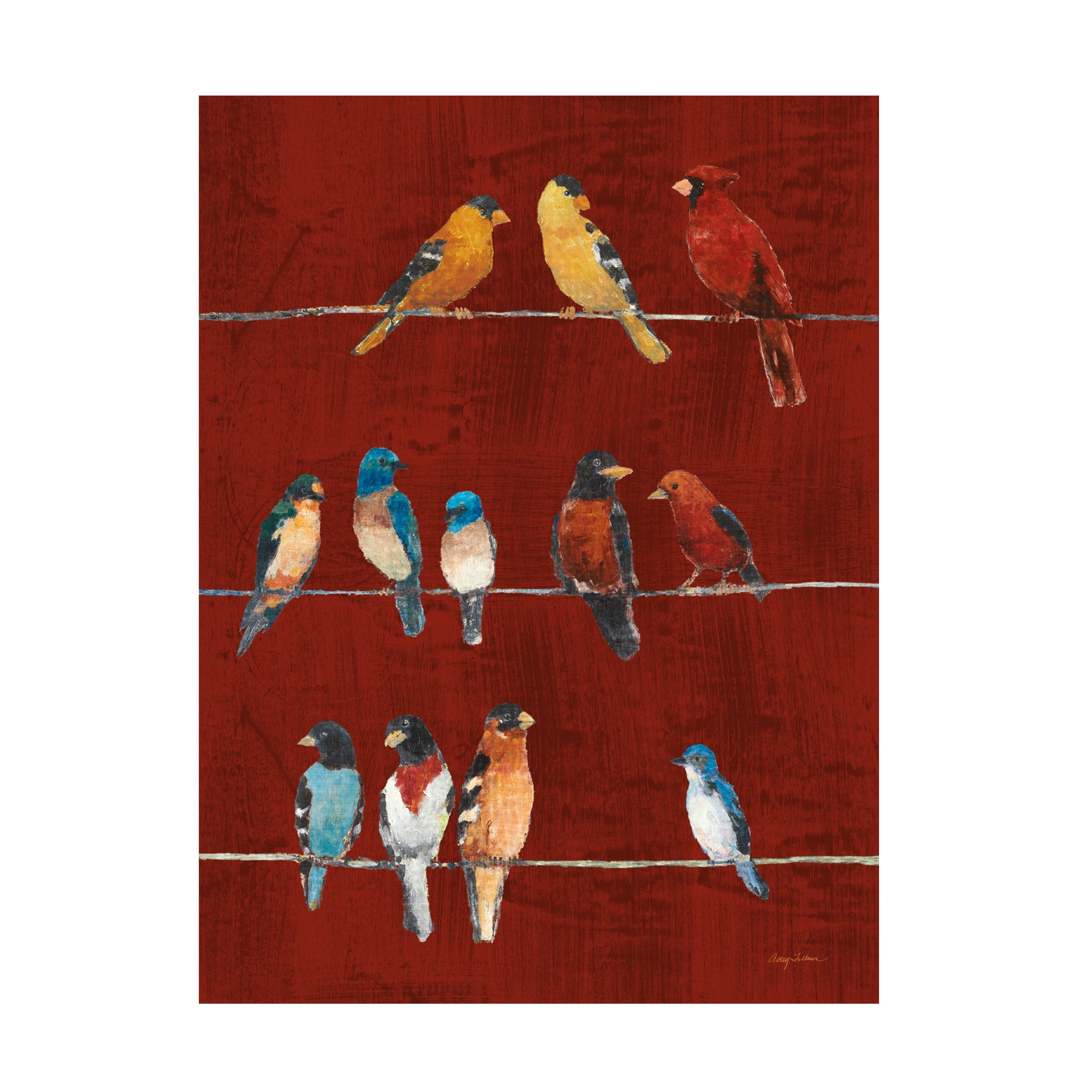 Avery Tillmon 'The Usual Suspects VI' Canvas Art