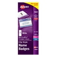 thumbnail image 1 of Avery Top-Loading Clip-Style Name Badges, 2-1/4" x 3-1/2", 12 Badges, 1 of 5