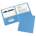 thumbnail image 1 of Avery Two-Pocket Folder, 40-Sheet Capacity, 11 x 8.5, Light Blue, 25/Box (47986), 1 of 1