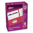 thumbnail image 1 of Avery Two-Pocket Folder, 40-Sheet Capacity, 11 x 8.5, Red, 25/Box (47989), 1 of 3