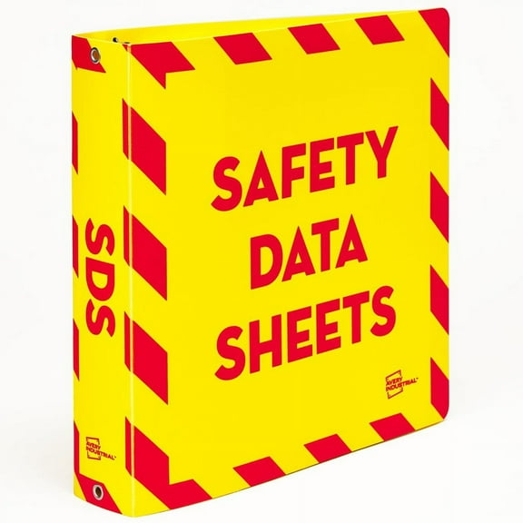 Avery; UltraDuty Ring Binder - Letter - 8 1/2" x 11" Sheet Size - 375 Sheet Capacity - 2 2/5" Spine Width - 3 x Slant Ring Fastener(s) - Polypropylene - Yellow - Durable, Flexible, Water Resistant, Ab