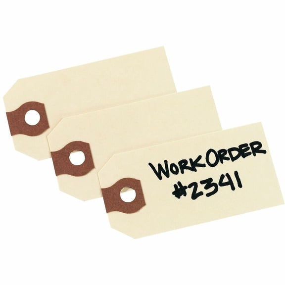 Avery Unstrung Shipping Tags, 13-pt. Stock, 2.75 x 1.38, Manila, 1,000/Box (12301)