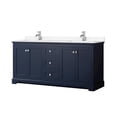 thumbnail image 1 of Wyndham Collection WCV232372DBCWCUNSMXX Avery 72" Free Standing Double Basin Vanity Set -, 1 of 7
