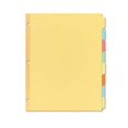 thumbnail image 1 of Avery Write and Erase Plain-Tab Paper Dividers, 8-Tab, Letter, Multicolor, 24 Sets (11509), 1 of 1