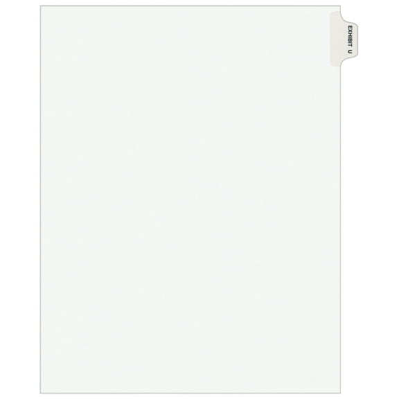 Avery, AVE01391, Individual Legal Exhibit Dividers - Avery Style, 25 / Pack