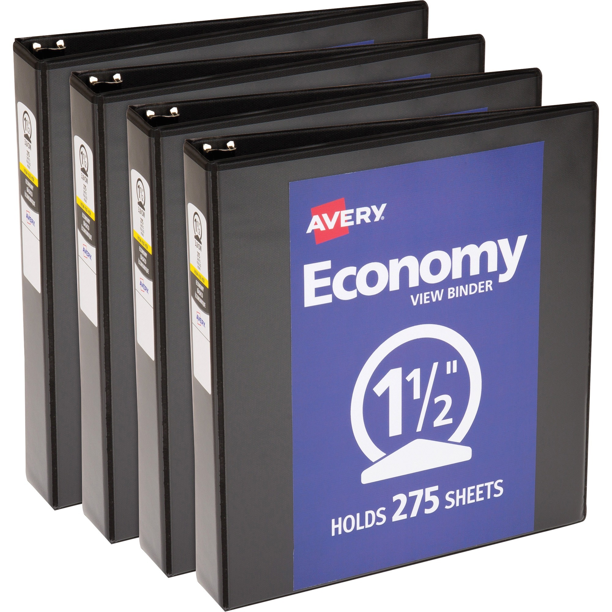 Avery® Economy View Binder 1 1/2" Binder Capacity Letter 8 1/2" X