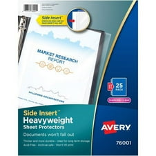 3 Ring Binder Page Protectors