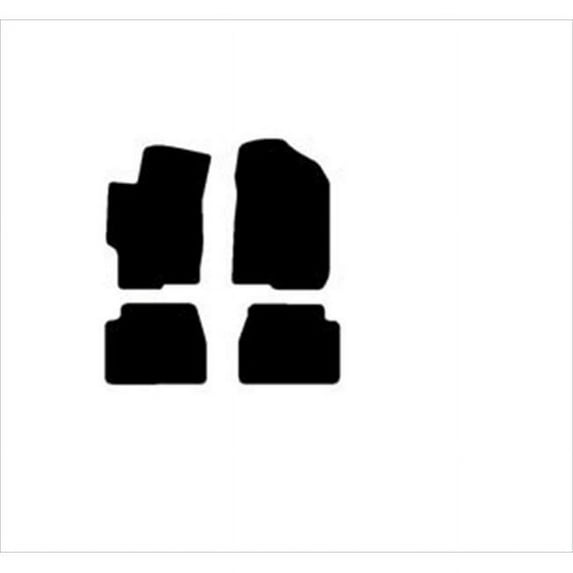 Averys Floor Mats 1788-718 Custom-Fit Nylon Carpeted Floor Mats For 2003-2008 Mazda 6, Gray, 4 Piece Set