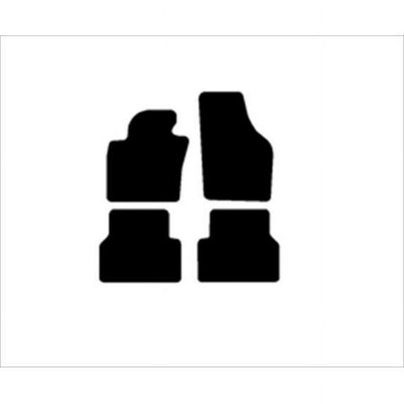 Averys Floor Mats 3057-701 Custom-Fit Nylon Carpeted Floor Mats For 2009-2014 Volkswagen Tiguan, Black, 4 Piece Set