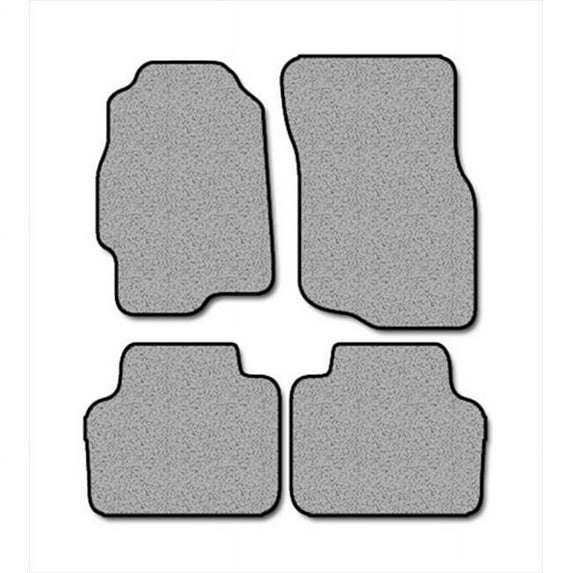 Averys Floor Mats 565-718 Custom-Fit Nylon Carpeted Floor Mats For 1994-2001 Acura Integra, Gray, 4 Piece Set