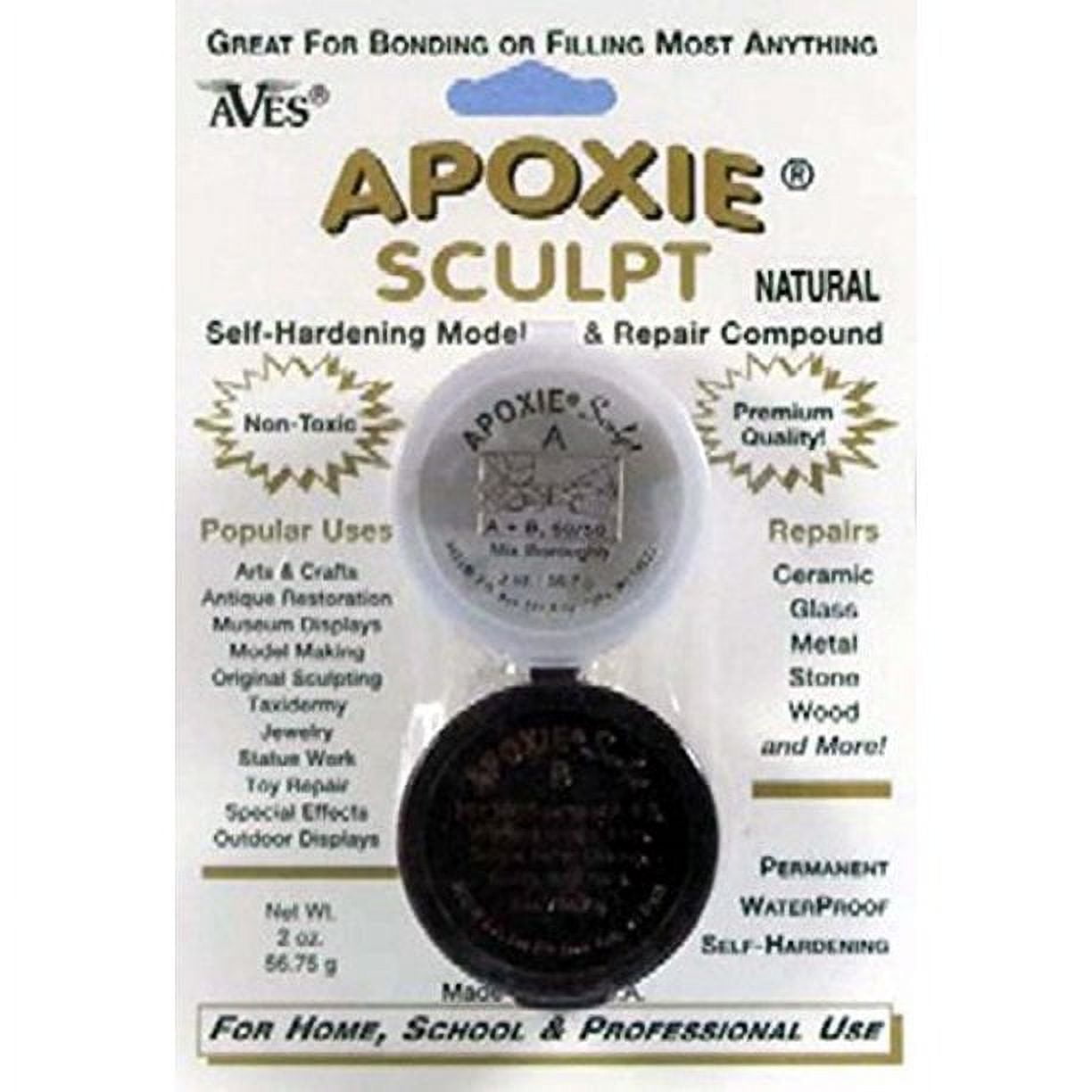 Apoxie Paste - Aves: Maker of Fine Clays and Maches, Apoxie Sculpt