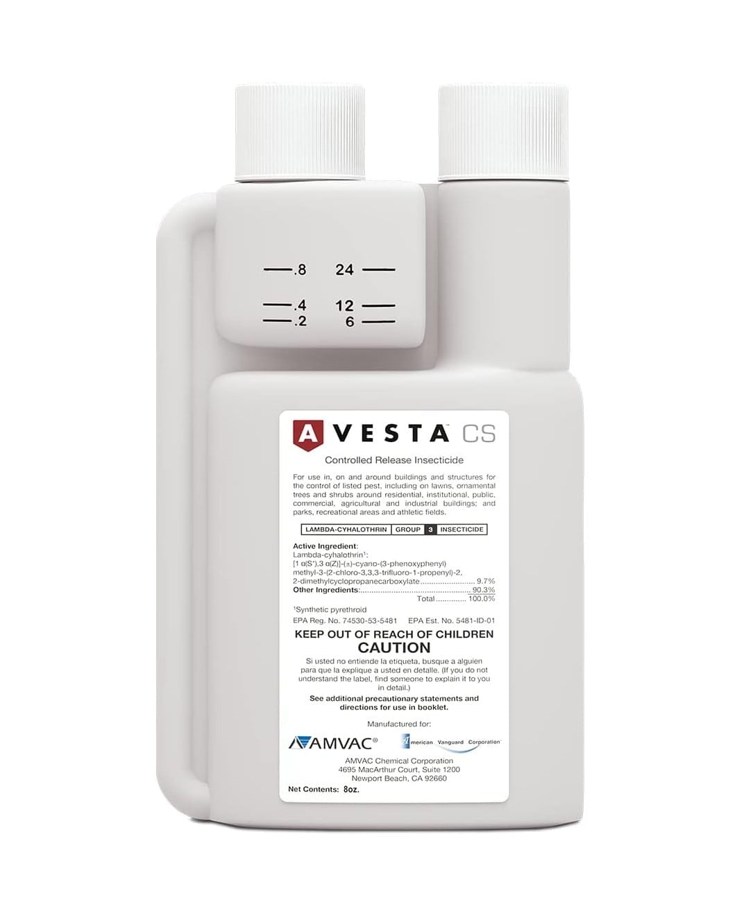 Avesta CS Broad-Spectrum Insecticide - 8 fl oz Bottle by AMGUARD